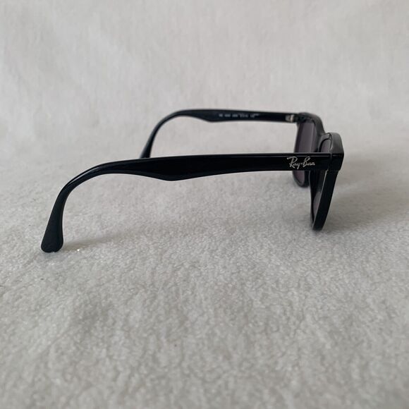 RAY BAN RB5279 2000 Black Mens Rectangle Full Rim Eyeglasses 55-18-145 - Picture 5 of 12